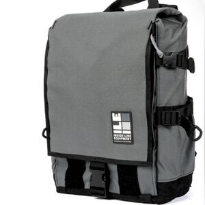 Inside Line Equipment Flaptop Mini Backpack in Grey Cordura